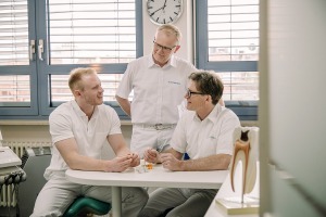 Unsere Zahnärzte in Nürnberg Dr. Martin Collenberg, Dr. Horst Ritter und Dr. Michael Ritter